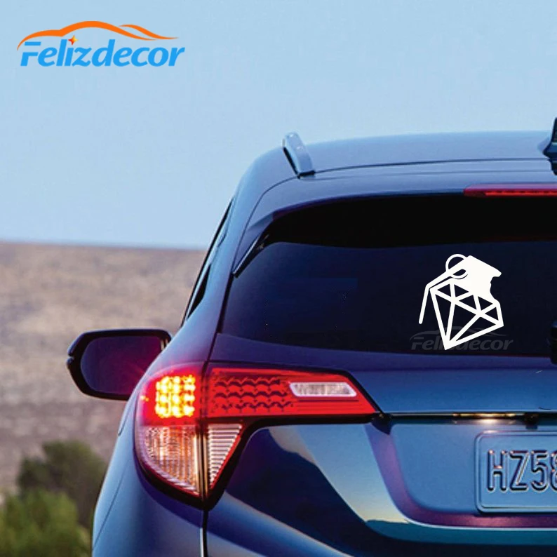 Кирпич-образный бомба кузовных наклеек и Графика для автомобиля Наклейка на окно