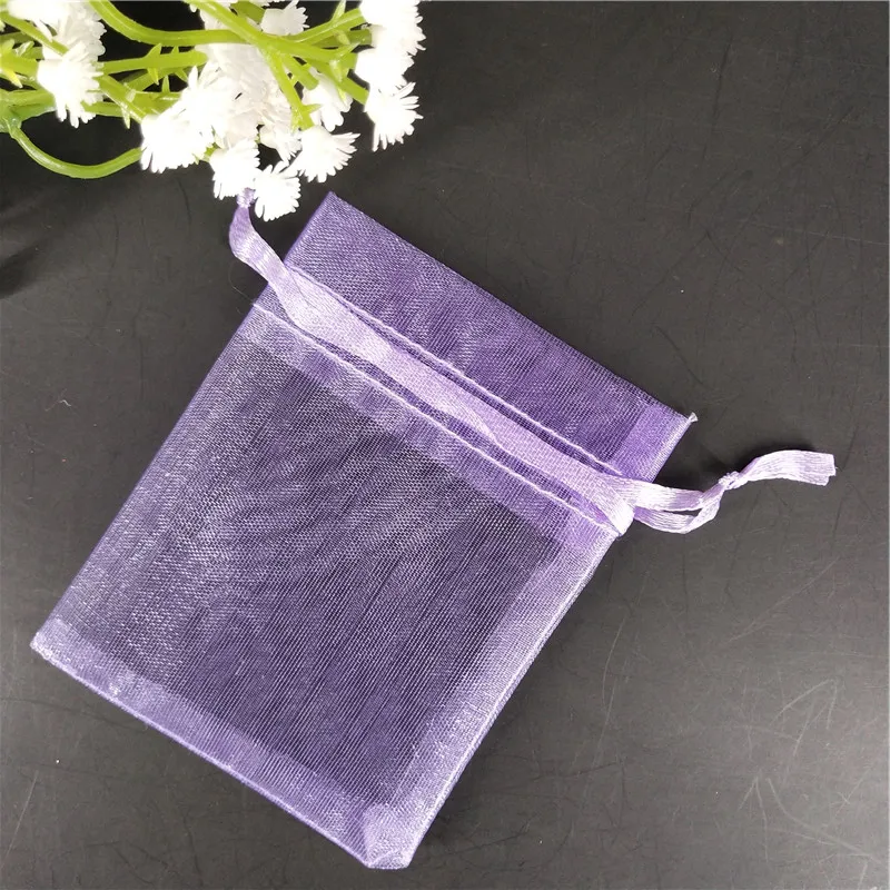 50 шт. ювелирных изделий мешки из органзы подарочные пакеты для упаковки холст