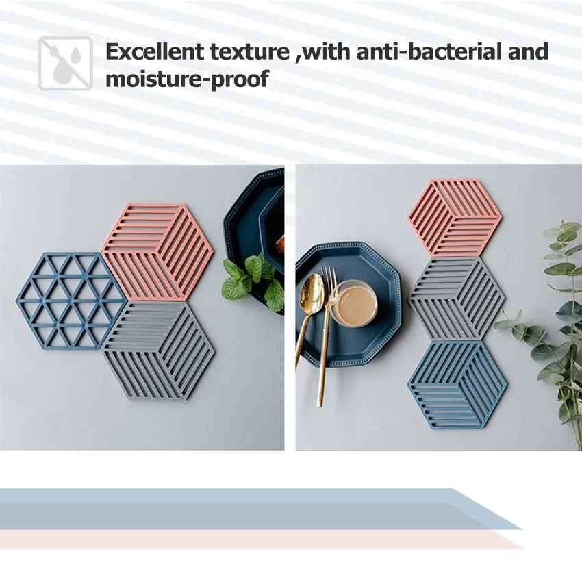 Подставки MEMDOO коврик для кастрюли подставка под чашку горячий силиконовый