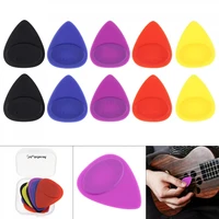 guitar picks 10pcslot multicolor acoustic guitar frosted skidproof picks plectrums mixed size with box guitar accessories