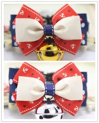 Beautiful Fashion Cat Collar Necklace Luxury Cute Christmas with Bell Bow Para Gato Pet Accessories YY50CC | Дом и сад