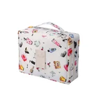 19New Мужская и женская косметичка, нейлоновый набор для туалетных принадлежностей, органайзер, водонепроницаемая Портативная сумка для макияжа, косметический чехол для путешествий