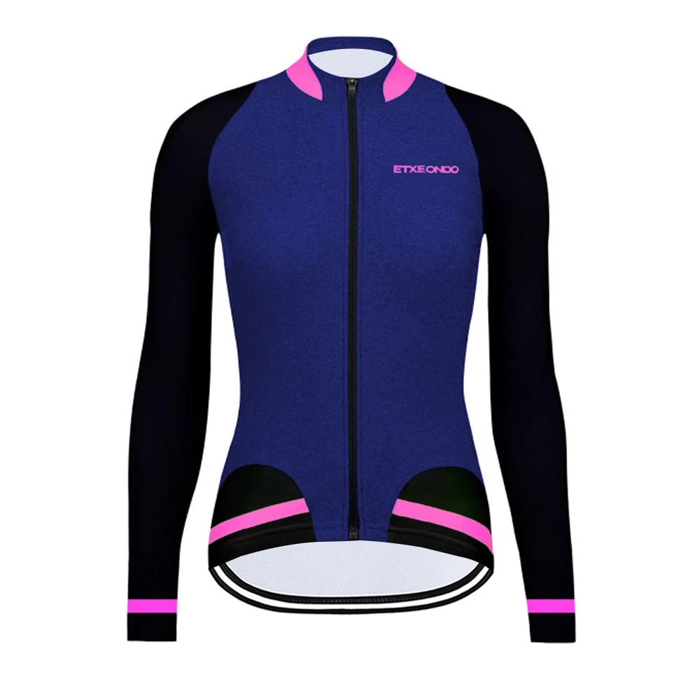 Женская велосипедная футболка Etxeondo с длинным рукавом для езды на велосипеде