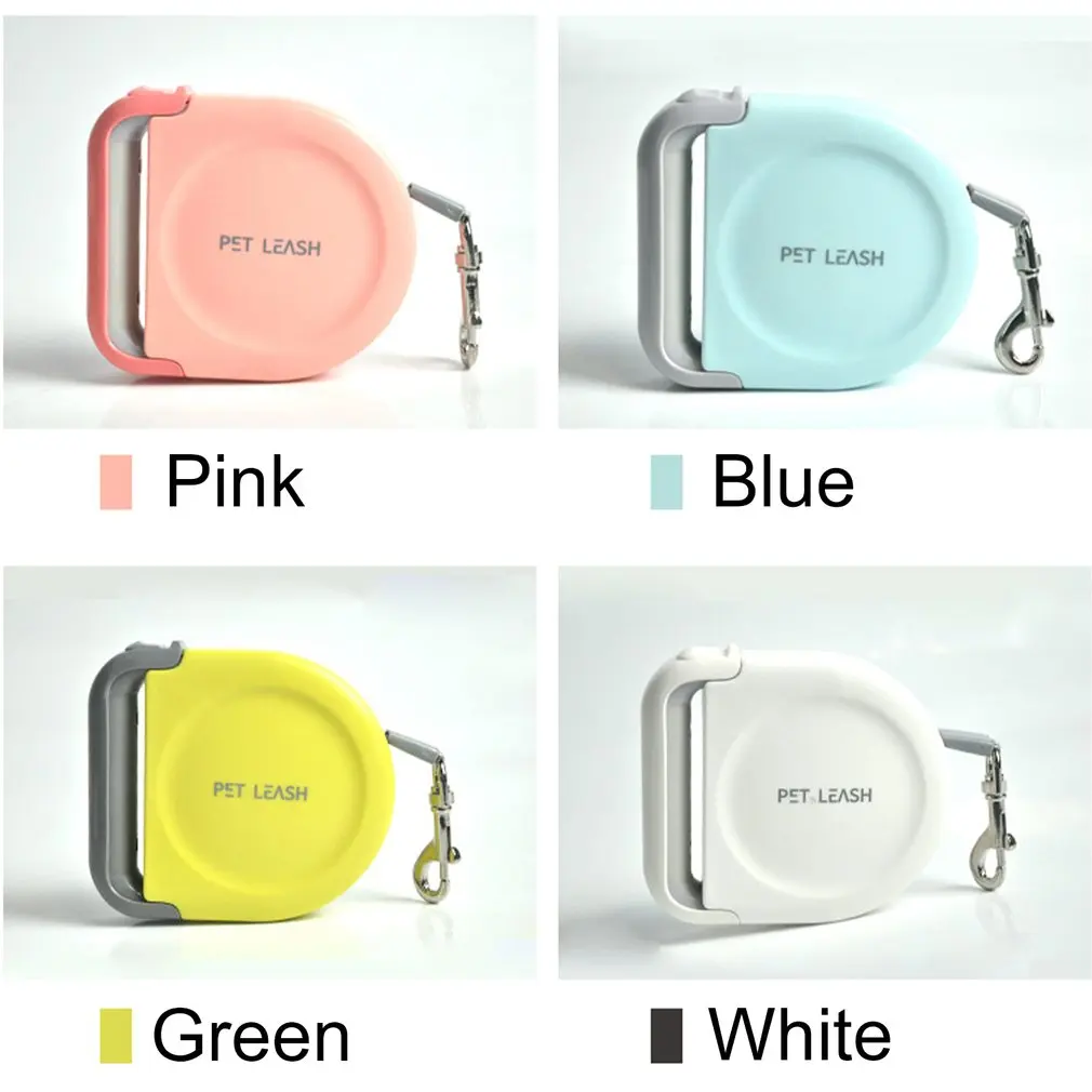 

5M ABS Retractable Dog Leash Durable Pet Walking Leash Leads Automatic Extending Dog Leash Rope Pet Dog Accessorie