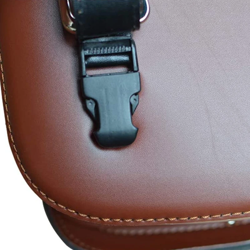 

Retro Bicycle Rack Bag Leather Robust Rear for Retro Bicycle Saddle