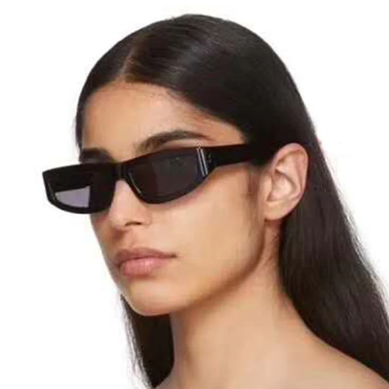 

Cat eye Sun glasses Women's Retro Brand Designer Glasses Square Sunglasses men Vintage Zonnebril Dames lenses Sun Decorative