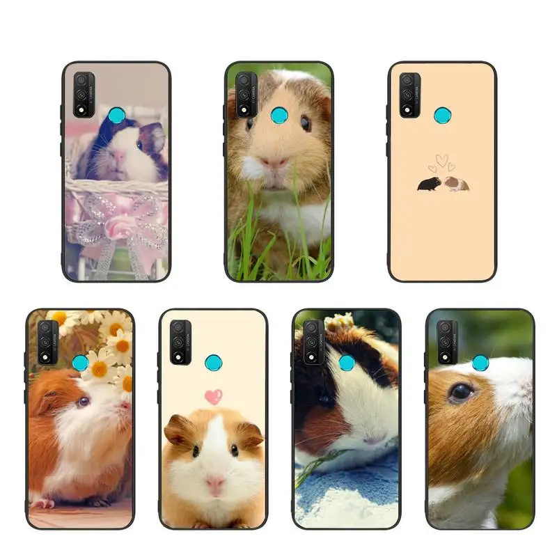 

White-guinea-pig-Animal-Print Phone Case For Huawei Honor 8X 9 10i V9 V10 V20 V30 Pro Lite PLAY Cover Coque