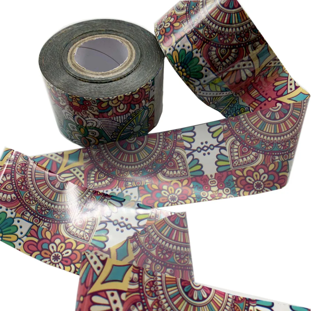 16 рулонов Фольга для ногтей Набор наклеек бумажные аксессуары переводные