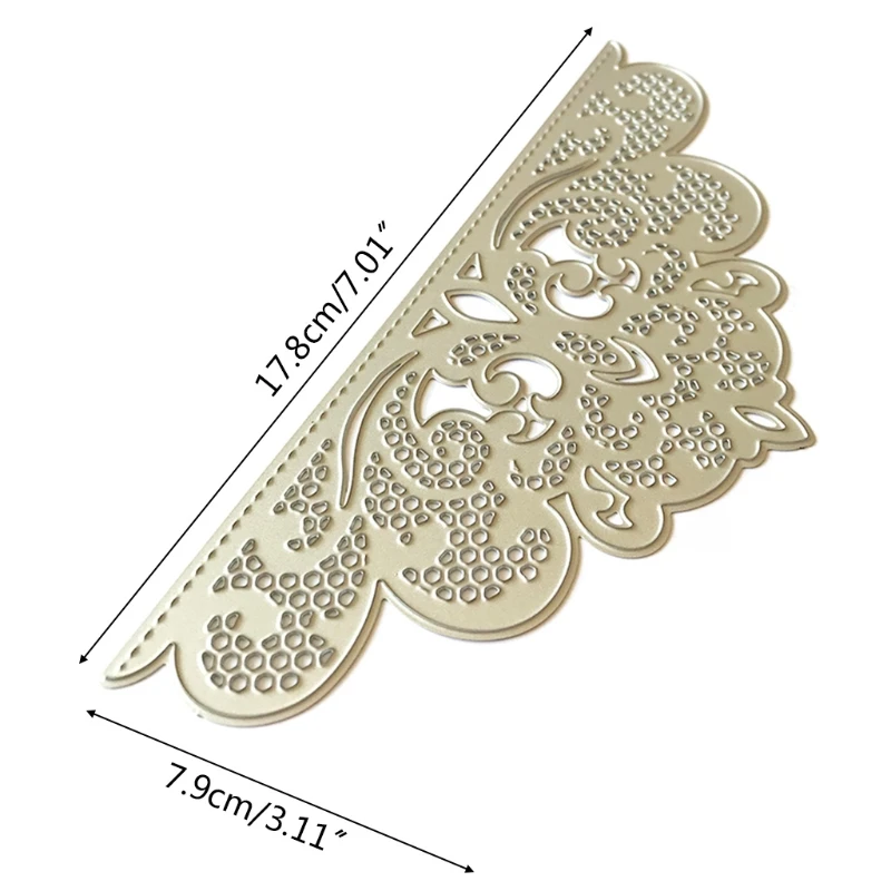 

Hollow Invitation Cover Metal Cutting Dies Stencil Scrapbooking DIY Album Stamp 87HB