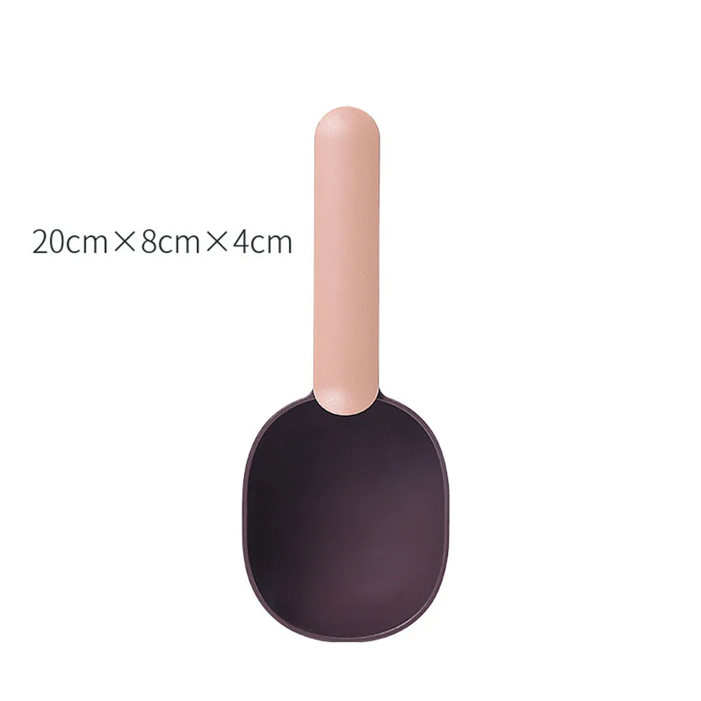 

Multifunctional Dog Food Spoon Pet Feeding Spoon With Sealed Bag Clip Creative Measuring Cup