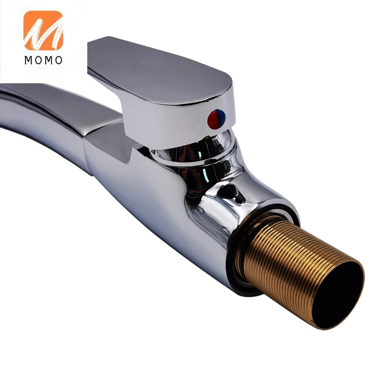 

2021 New Design Modern design kitchen sink faucets,High quality hot and cold water Brass Kitchen sink Mixer Faucet 1005