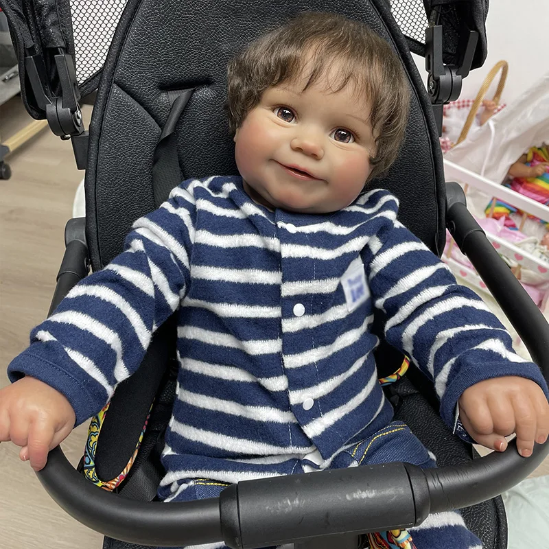 55 см Bonecas Bebe Reborn Baby Maddie с желтой толстовкой Детские куклы подарок на день рождения