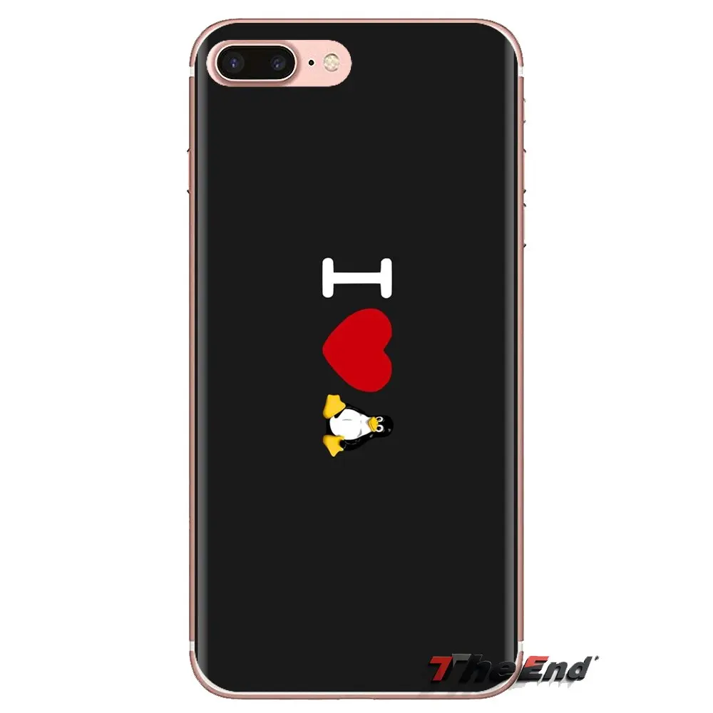 Linux For Sony Xperia Z Z1 Z2 Z3 Z5 compact M2 M4 M5 E3 T3 XA Aqua LG G4 G5 G3 G2 Mini Soft Transparent Cases Covers |