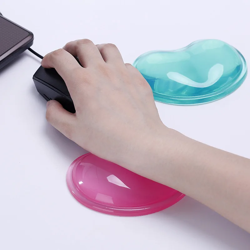 

Quality wavy comfort gel computer mouse hand wrist rests support cushion pad,Fashion silicone heart-shaped wrist pad