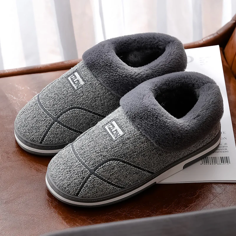 Mens House Slippers Winter Shoes Women 