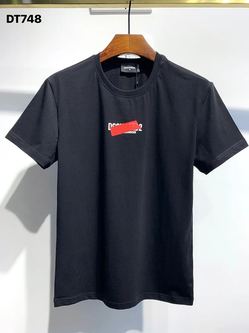 Мужская футболка с круглым вырезом коротким рукавом и принтом | одежда