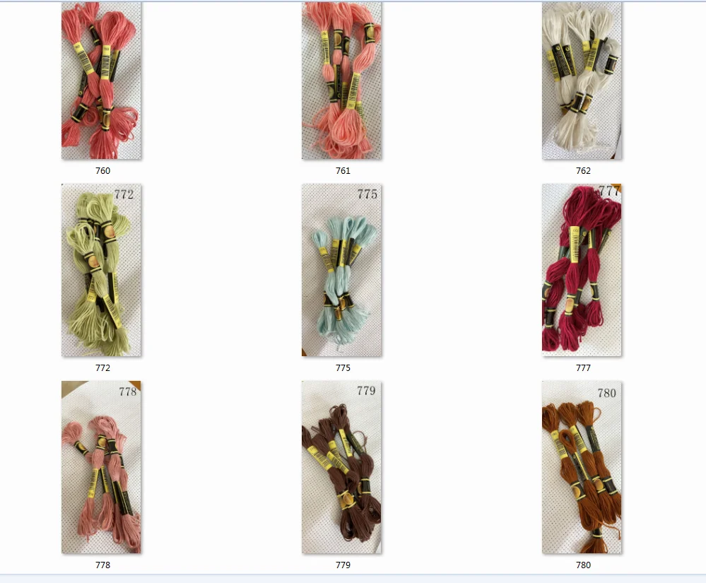 Oneroom 10 штук фотосессия/фотография/пользовательские цвета ниток 05|Нитки для пряжи|
