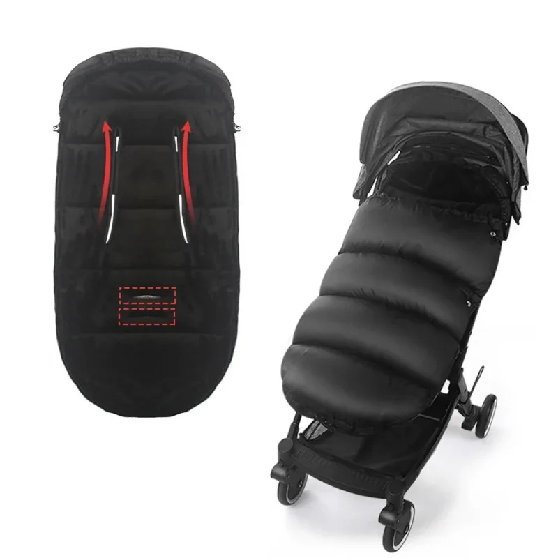

Baby Stroller Sleepsacks Infant Wheelchair Envelopes Footmuff Windshield Winter Out Windproof Fleece Warm Soft Sleeping Bag