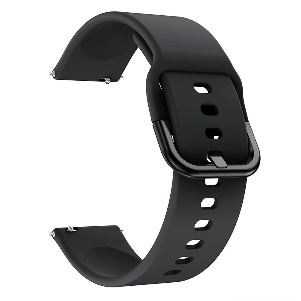 Ремешок силиконовый 20 мм для Samsung Galaxy Watch 42 Xiaomi amazfit gtr Huawei watch GT2 GTS | Наручные часы