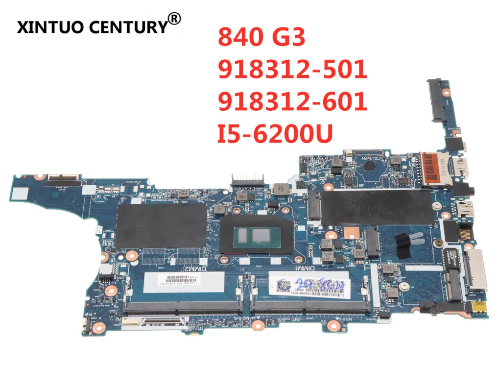 

Материнская плата для ноутбука HP EliteBook 850 G3 840 G3 918312-501 918312-601 6050A2892401 со стандартом памяти DDR4 100%, протестирована