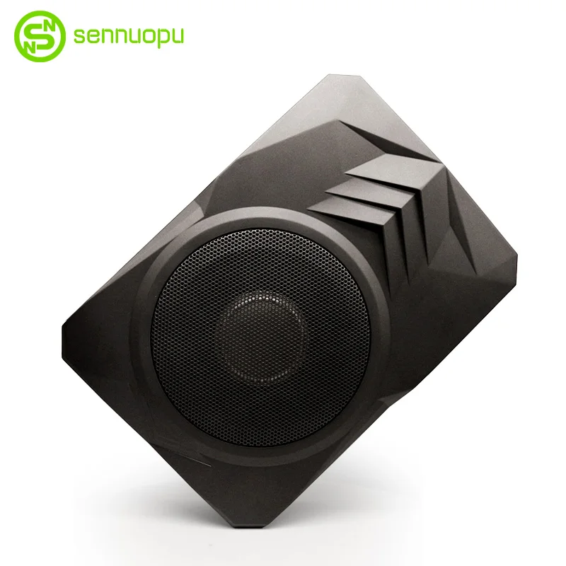 SENNUOPU сабвуфер автомобильный Алюминиевая металлическая коробка сабуфер для авто