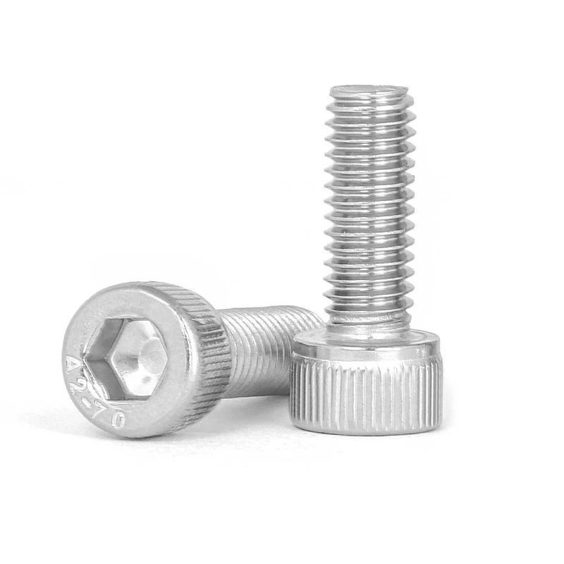 

M2m3m6m8m10m12 304 Stainless Steel Hexagon Socket Head Screw Cup Head Screw Bolt Extension