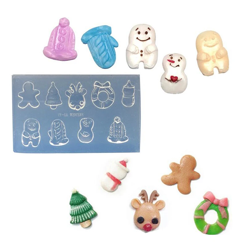 

3D Creative Pattern DIY Nail Art Silicone Mold Nail Template Form Mould UV Gel Decors Manicure Tools Templates Pattern Nails Art