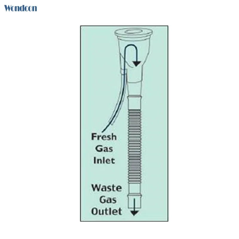 Wondcon ветеринарная маска для анестезии птиц zero dead space быстрая предсказуемая