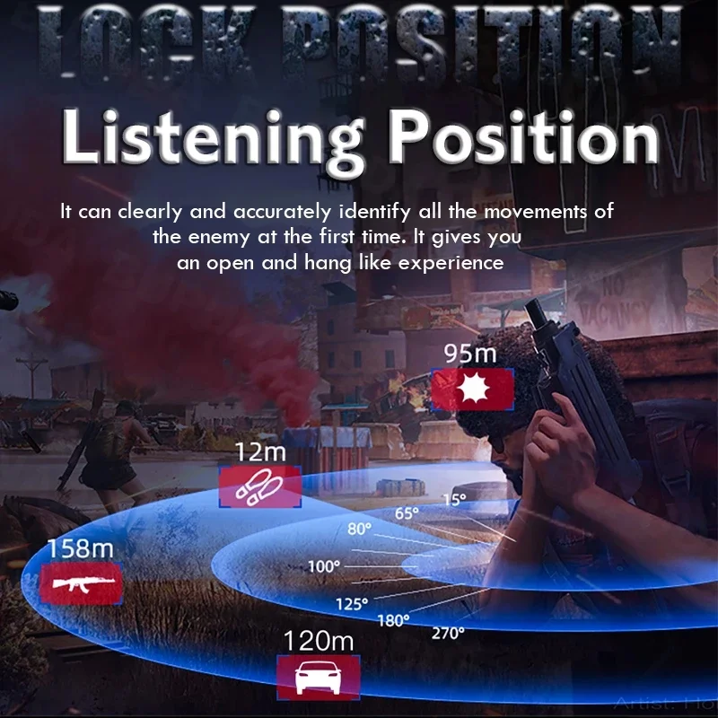

NEW TWS Bluetooth 5.0 Earphone Gaming Wireless Headphone 9D Hifi Stereo Noise Cancelling No Delay Headset LED Light Gamer Earbud