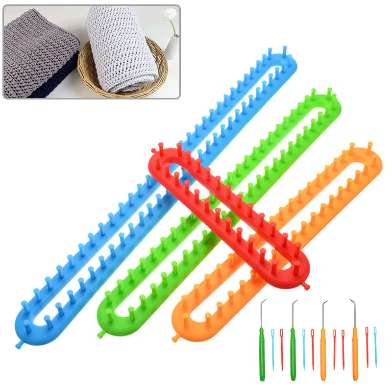 Длинное вязание вязаный шерстяной ткацкий станок искусственный свитер крючком