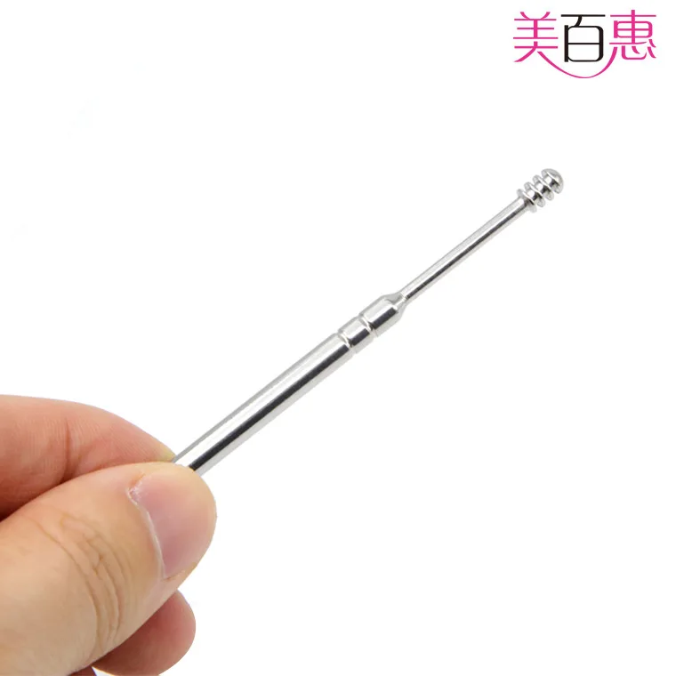 Миниатюрный спиральный инструмент из нержавеющей стали для чистки ушей |