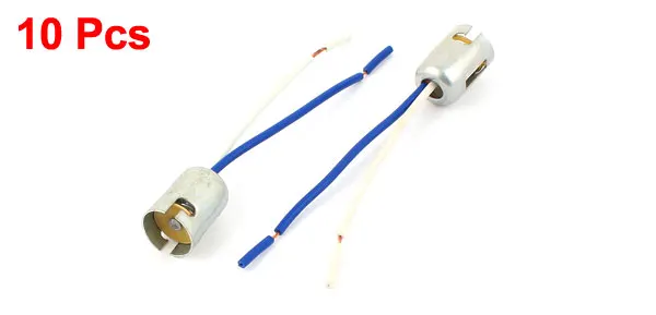 Uxcell 10 Pcs 1156 Ba15s S25 Parallel Car Tail Brake Bulb Led Light Extension Socket Connector | Автомобили и мотоциклы