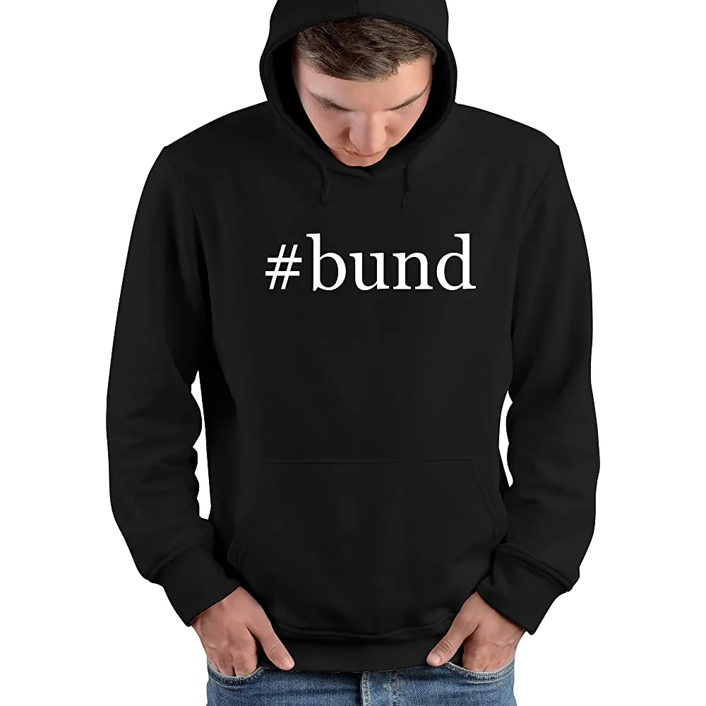 

#bund Men's Hashtag Soft Graphic Hoodie Sweatshirt