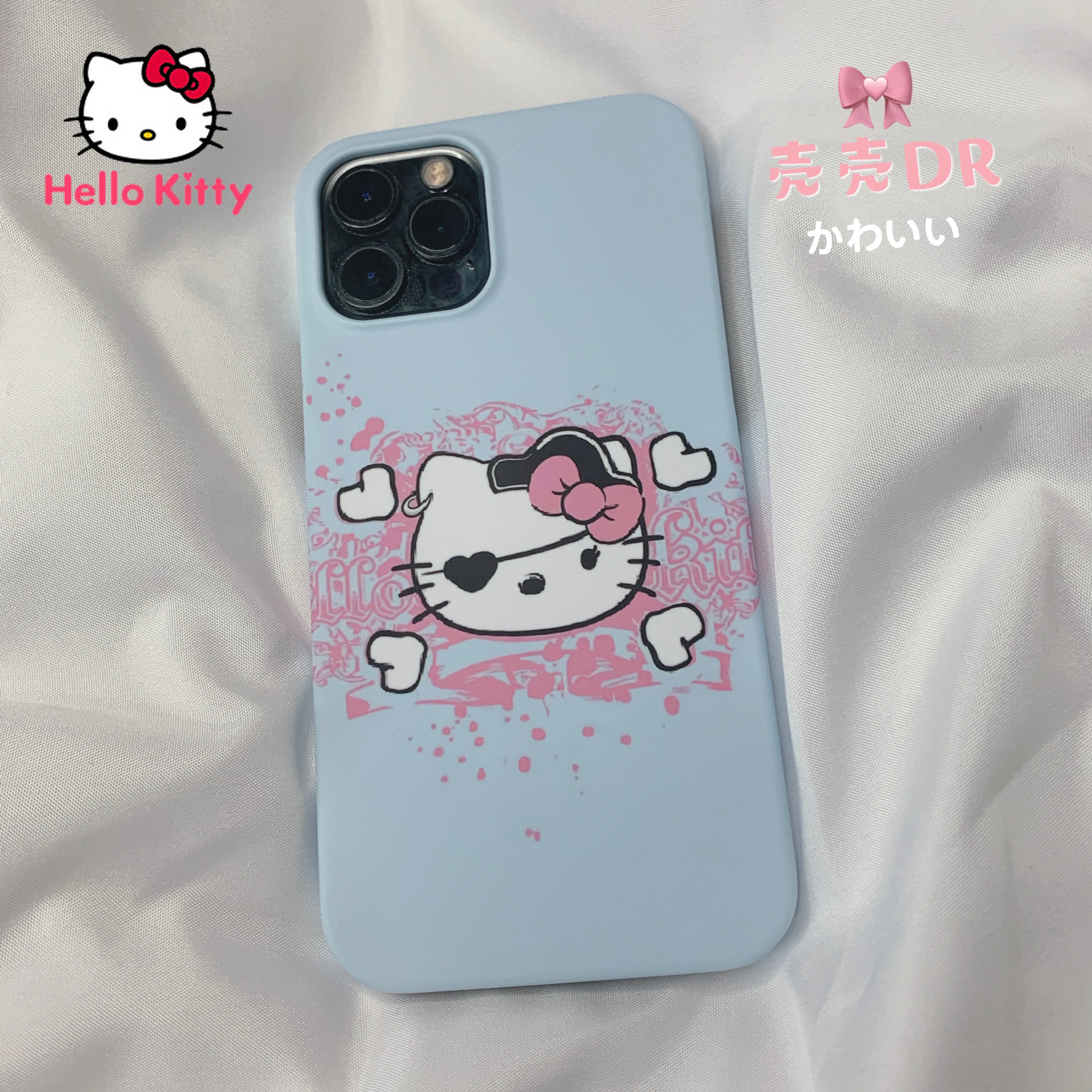 

Hello Kitty for IPhone 7/8P/X/XR/XS/XSMAX/11/12Pro/12mini Personalized Cartoon Simple Mobile Phone Hard Case