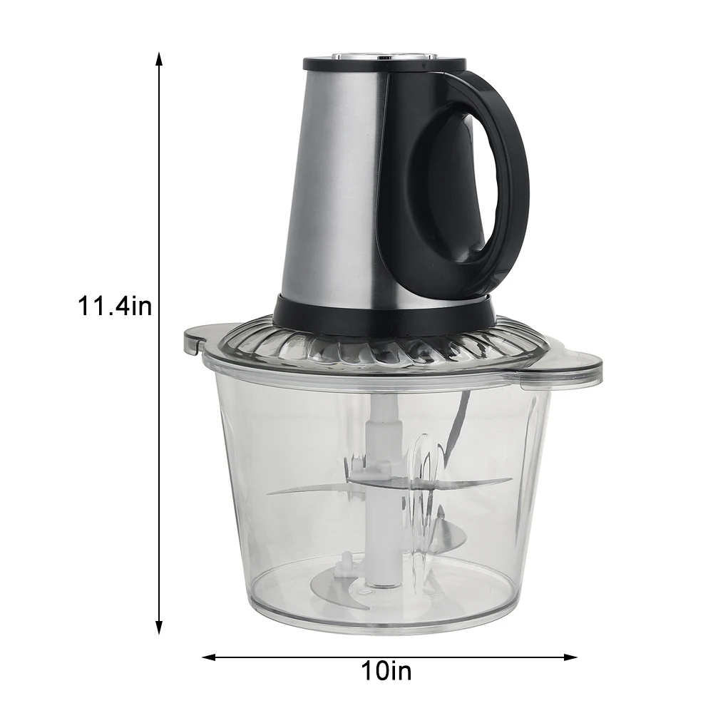 

Stainless steel electric meat grinder, 500W, 3l, food processor, 3 speed