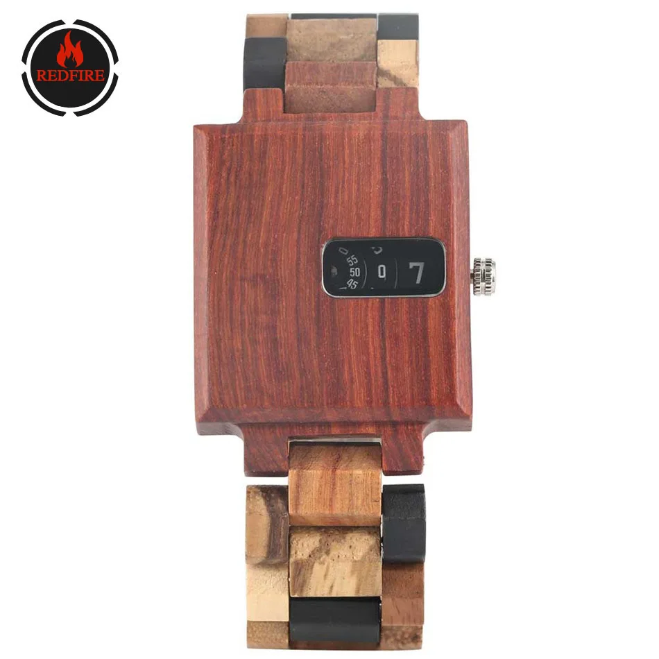 Часы REDFIRE мужские с прямоугольным циферблатом креативные повседневные деловые
