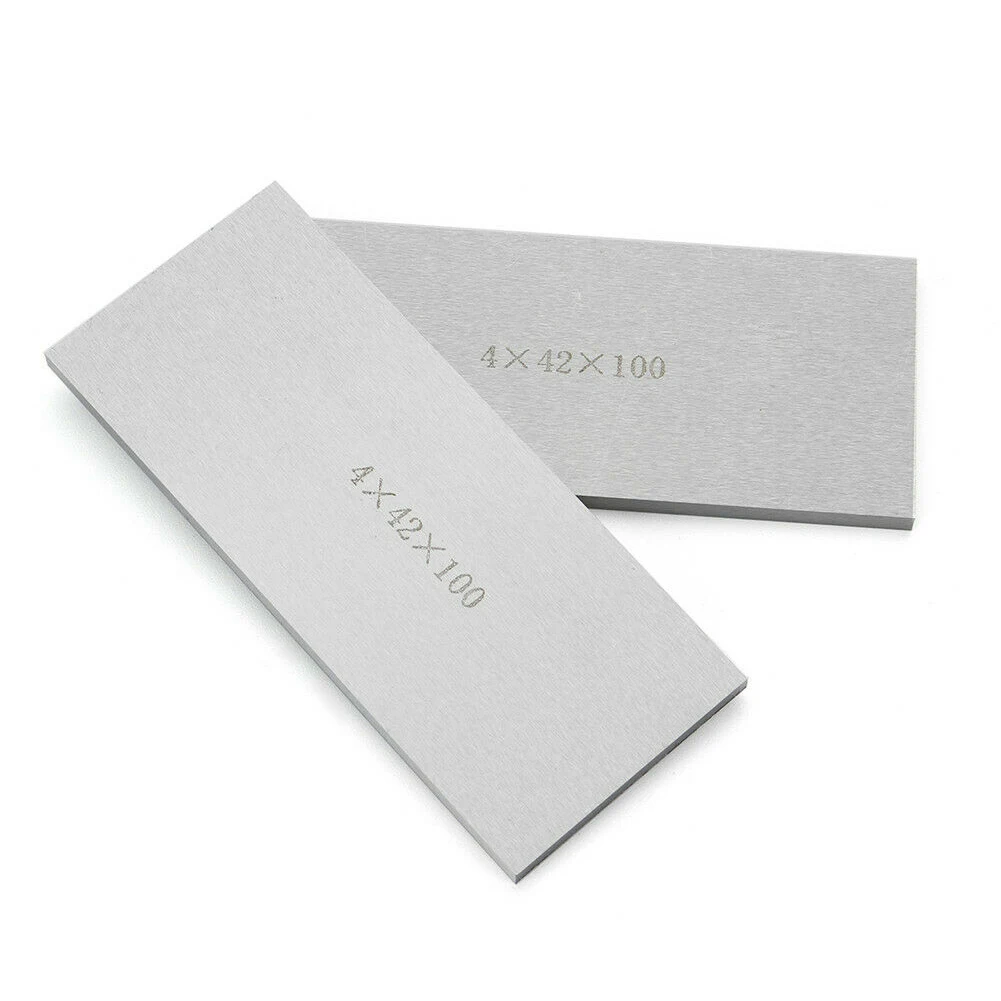 

9pair Embossed Thick Lathe Tools Block Plate Vise Parallel Pad Industry Milling Machine Base DIY Accurate Steel Wear Resistant