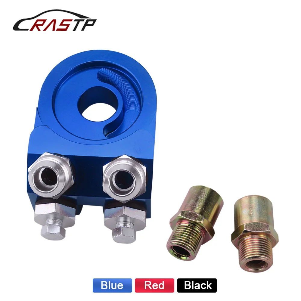 RASTP Aluminum AN10 Масляный фильтр Сэндвич адаптер масляный радиатор турбо T3 T4 пластина