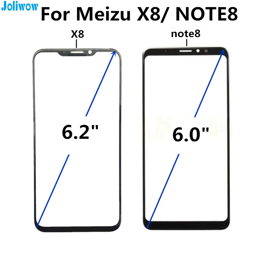 Сенсорный экран для Meizu X8 NOTE8 M8 NOTE сменный сенсорный сенсорная панель