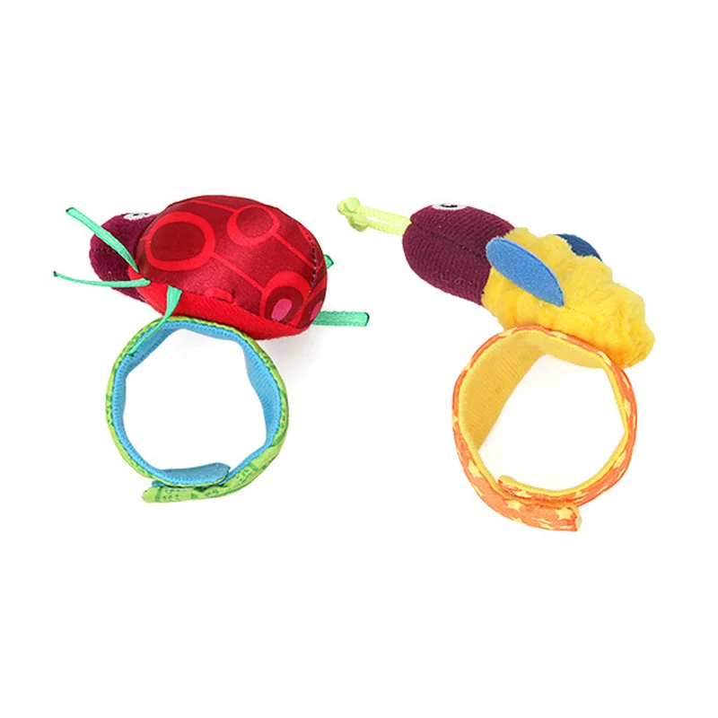 Новинка 2 шт. детские носки на запястье игрушки браслет погремушки для ног