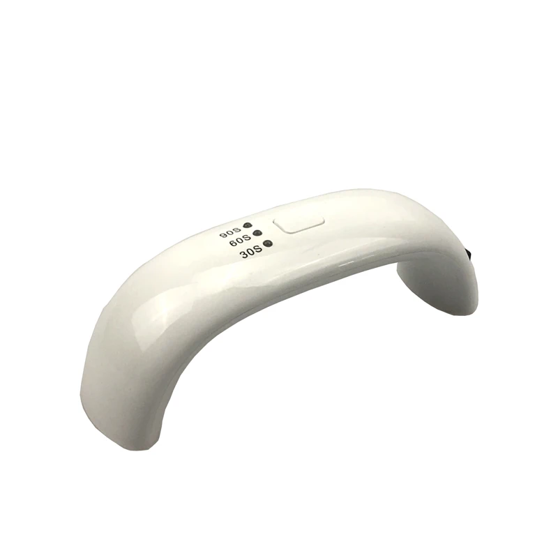 Портативная Радужная светодиодная УФ лампа для ногтей 9 Вт usb шнур легкая Сушилка электрическая сушильная