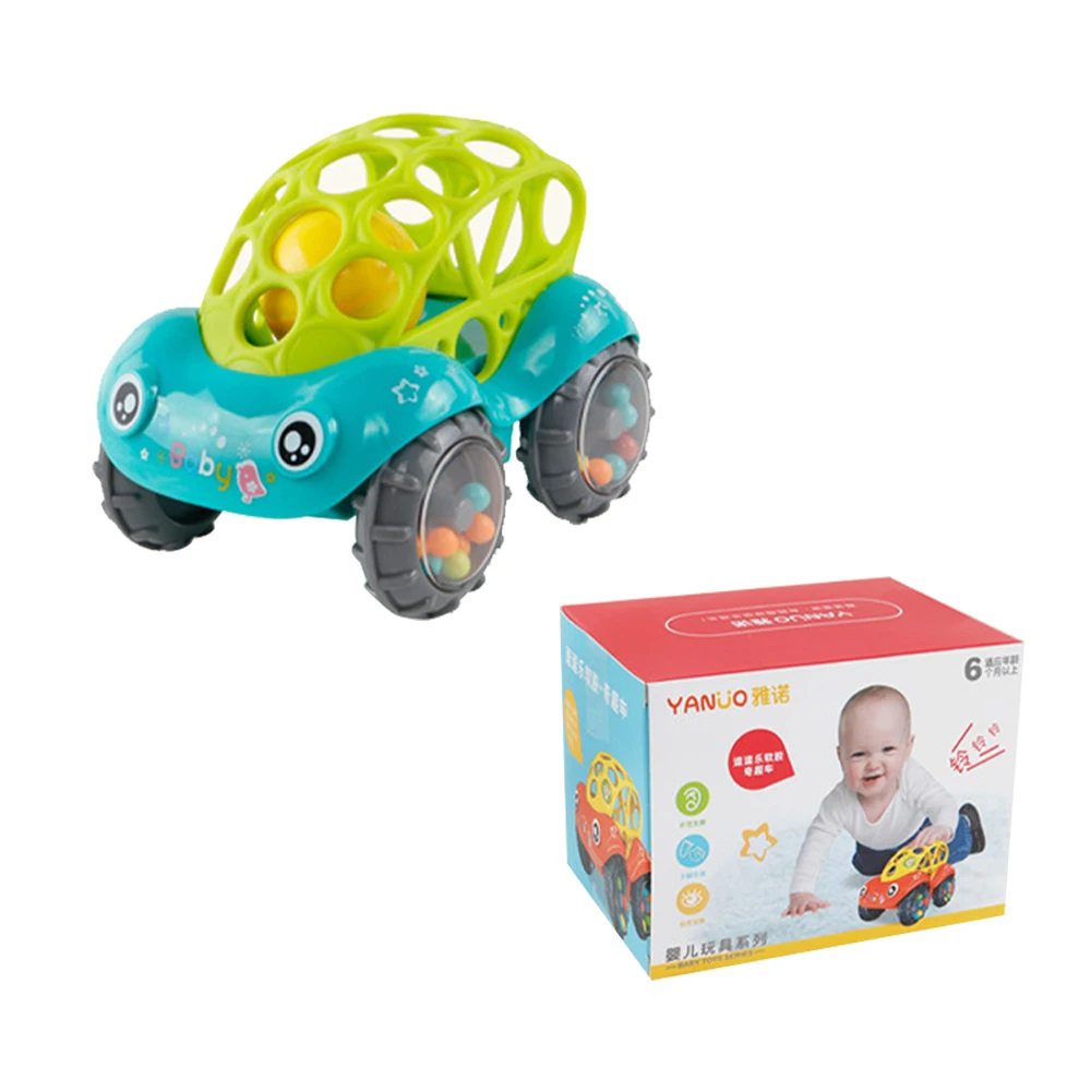 

Soft Rubber Toy Car Inertia With Colorfulanti - Fall Interesting Children's Toy Car Environment-Friendly Plastic