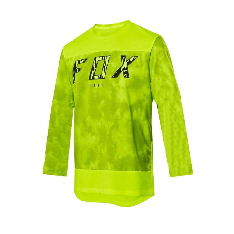 

Motorcycle Mountain Team Racing Downhill Jersey MTB Offroad DH MX Bike Jersey Motorcycle Cross Country Mountain Fox Bike Jersey