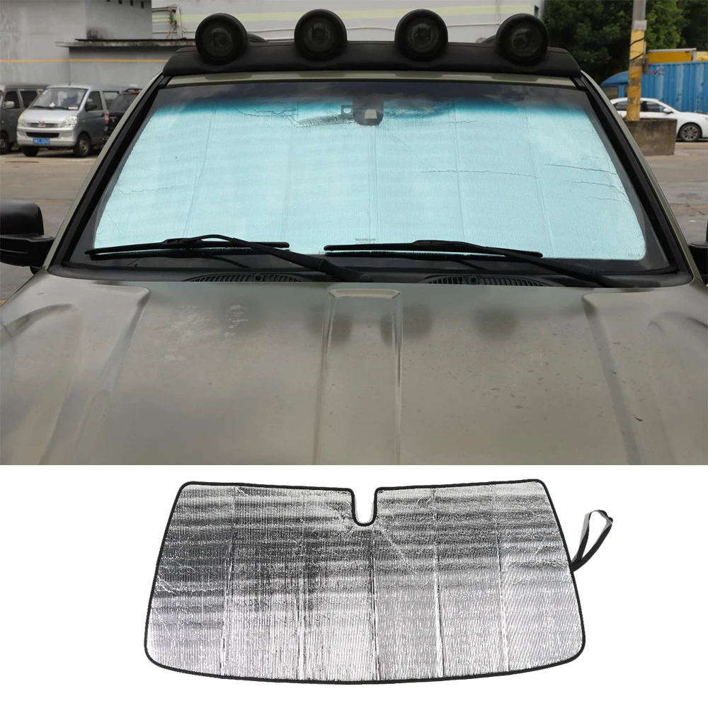 

Windshield Sunshades for Jeep Liberty 1999-2007 Front Window Sun Shade Foldable Windshield Visor Block UV Cover