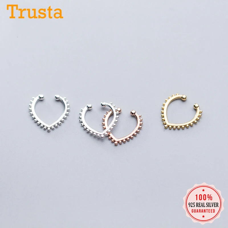 Женские серьги Клипсы из серебра 925 пробы без пирсинга|Серьги-клипсы| |