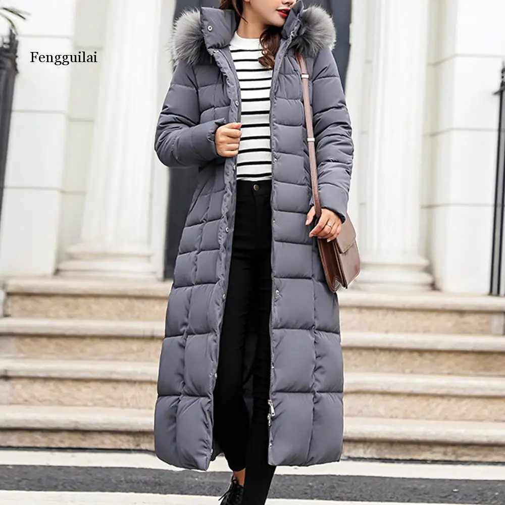 Новинка стильное Трендовое пальто женская зимняя куртка теплое с хлопковой