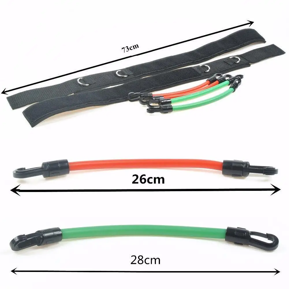 

1 Set Portable Leg Strength Strap Band Training Workout Thai Sports Boxing Basketball Set Taekwondo Fitness Belt For Kick R I4T8