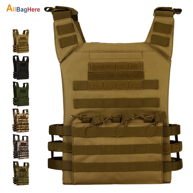Водонепроницаемый тактический жилет Камуфляж сумки милитари MOLLE Регулируемый
