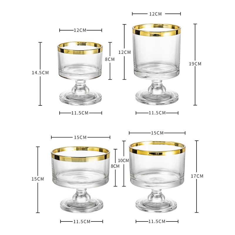 Прозрачная стеклянная фотопластина в европейском стиле креативная Высокая