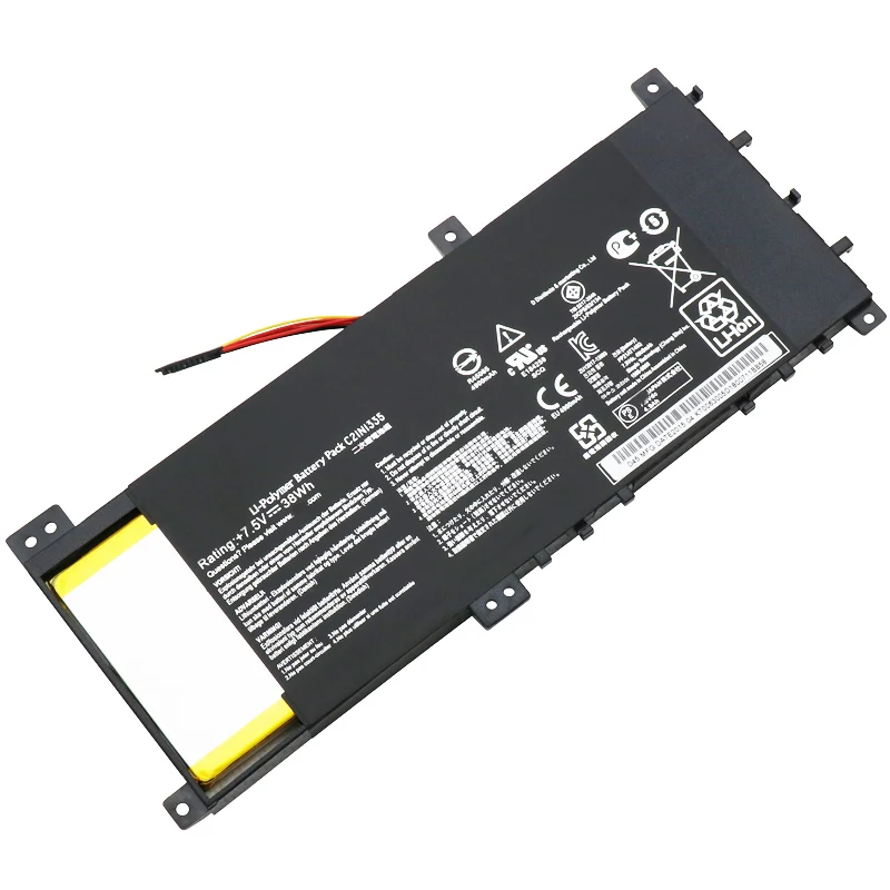C21N1335 батареи ноутбука для ASUS VivoBook S451 S451LA S451LB S451LN серии 7 5 V 38Wh|Аккумуляторы